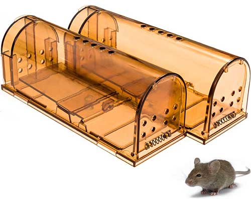 captsure original humane live vole trap