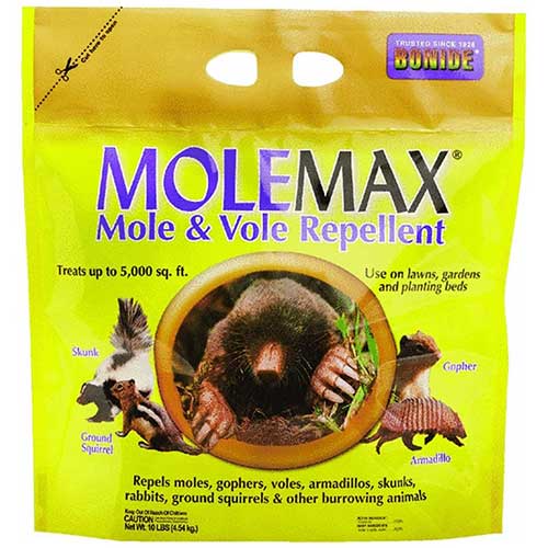 molemax mole and vole burrowing animal repellent