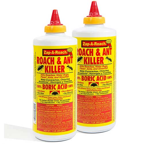 zap-a-roach boric acid to kill spiders