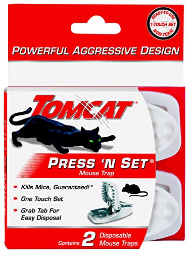 Tomcat Press and Set Mouse Traps