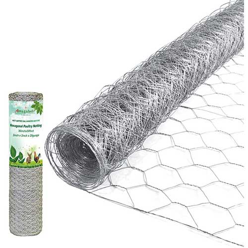 chicken wire to keep cats out