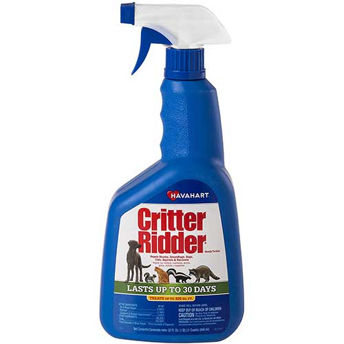 havahart critter ridder cat repellent spray