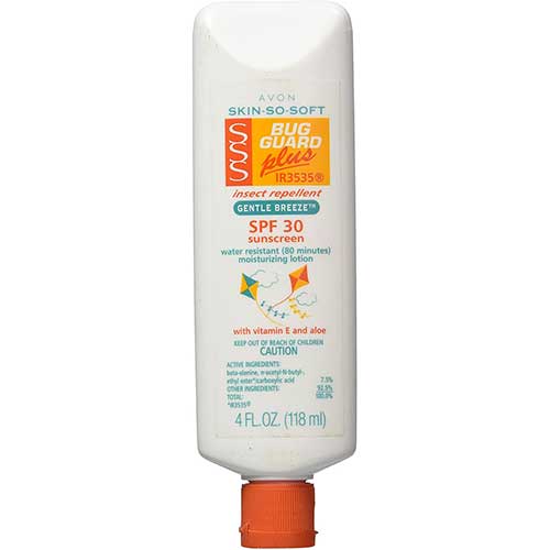 avlon insect repellent lotion with spf 30 sunscreen