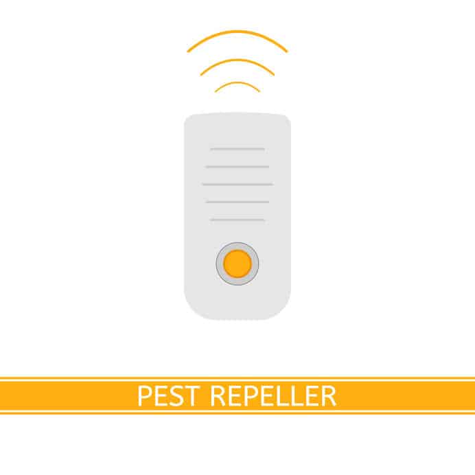 sonic pest repeller device