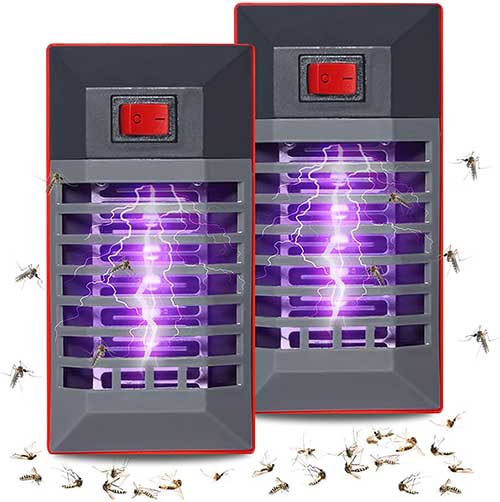 night light bug zapper plug in outlet for inside